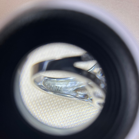 Ross Simons Sterling Silver Blue and Clear Stone Cocktail Statement Ring 6.75 - Picture 13 of 16